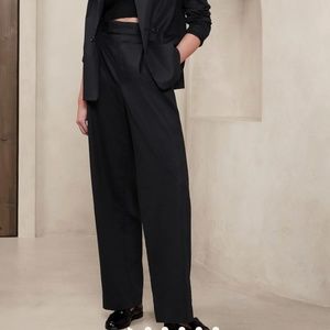 High Rise Linen Pant